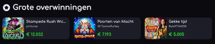 Katana Spin Casino grote